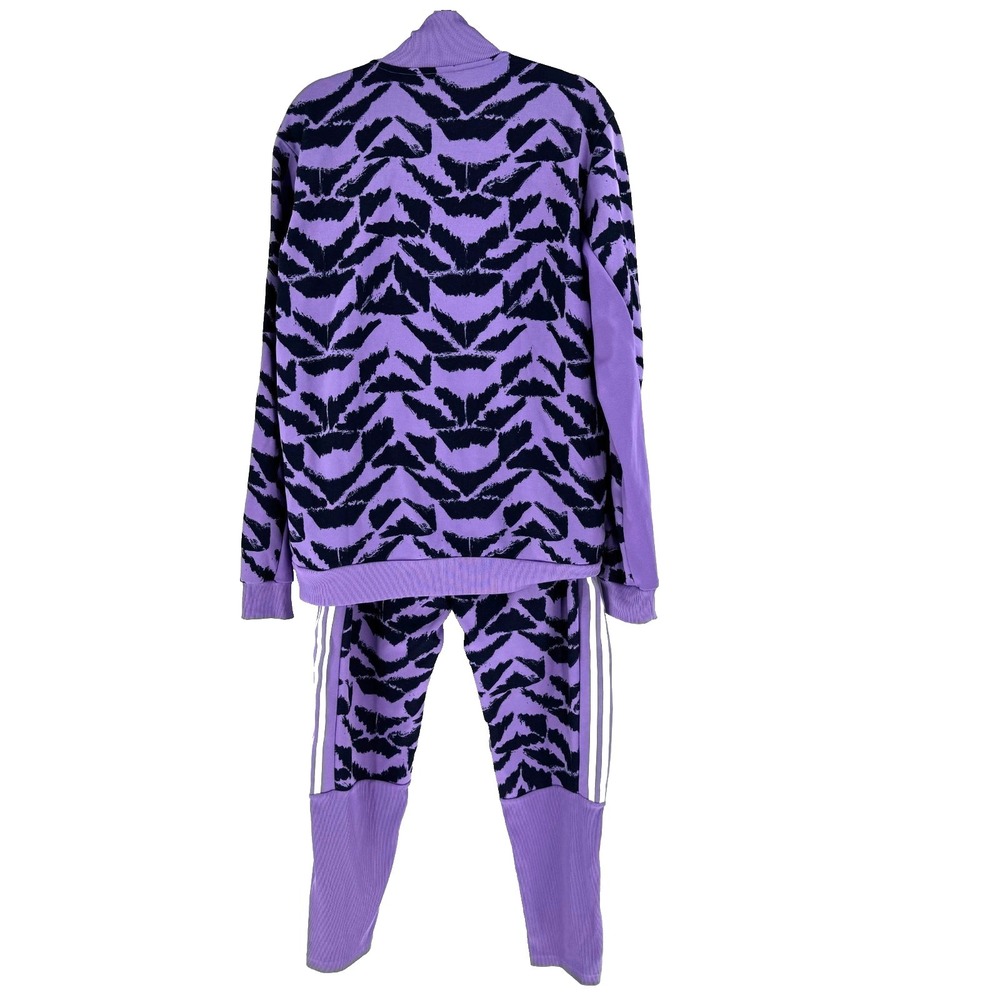 Adidas Tiro Suit Up Track Suit Women's Large Violet Fusion Activewear Athleisure - Picture 5 of 14